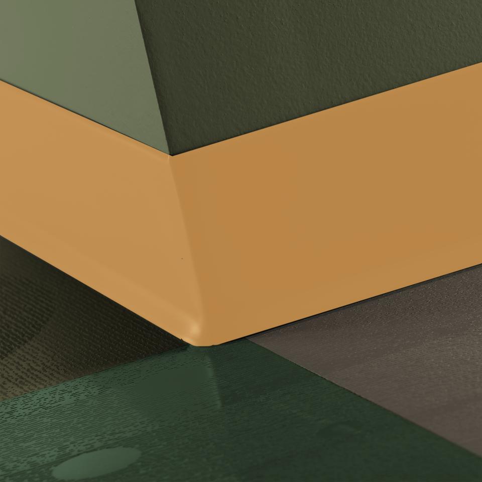 Vinyl Wall Base Cove Traditional Vinyl #VM8 Mr Sunshine 6" x 120'