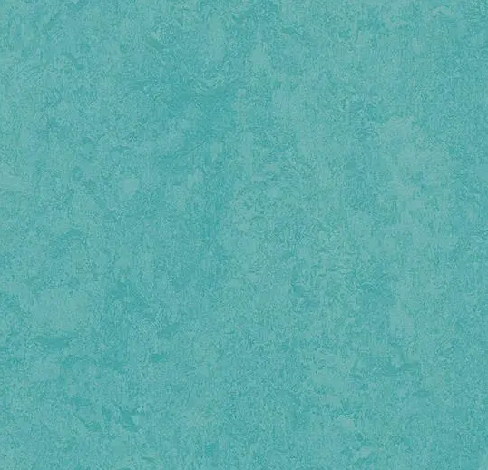 Marmoleum Roll Marbled Fresco Turquoise 6' 6" - 2.5 mm (Sold in Sqyd)