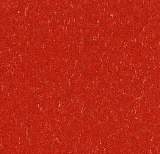 Marmoleum Roll Solid Piano Salsa Red 6' 6" - 2.5 mm (Sold in Sqyd)