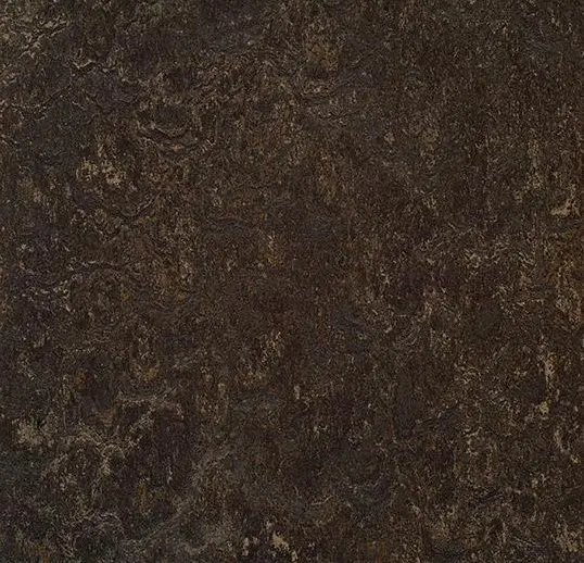 Marmoleum Roll Marbled Real Dark Bistre 6' 6" - 2.5 mm (Sold in Sqyd)