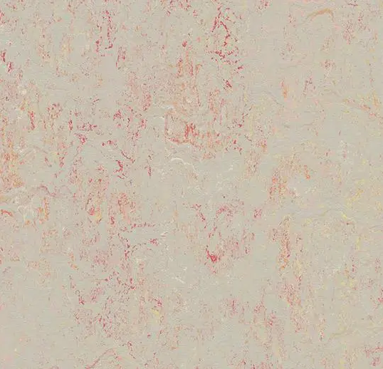 Marmoleum Roll Marbled Splash Fruit Punch 6' 6" - 2.5 mm (Sold in Sqyd)