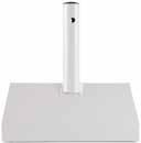 Manual Floor Scraper Ginetto Steel White 10"