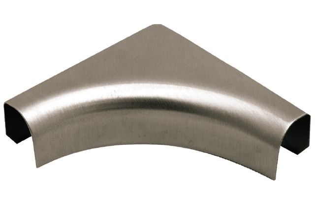RONDEC Sink Corner with 1-1/2" Radius Stainless Steel 5/16" (8 mm)