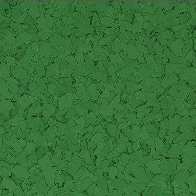 Epoxy Chips ColorFlakes F5910 JD Green 40 lb 1/8"