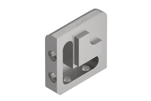 JOLLY Outside Corner 90° Brushed Stainless Steel (V2) 1/2" (12.5 mm)