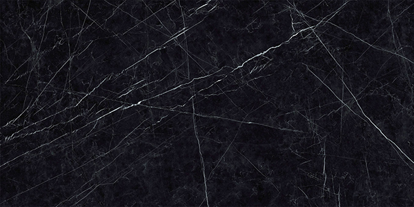 Floor Tiles Ultra Marmi Nero Marquina Levigato Silk 60" x 120"