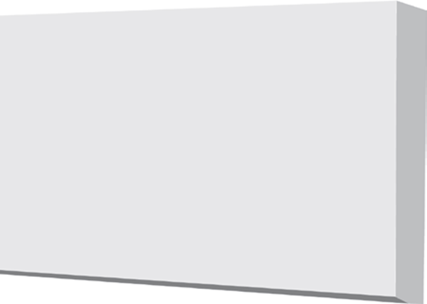 Shower Threshold Artifical Stone Polished Super White 4" x 48" - 12 mm