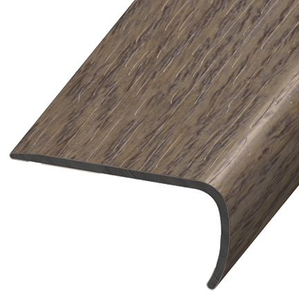 Nez de marche VersaEdge Standard PVC #107283 Smoked Butternut - 1" (25.4 mm) x 2" x 94"