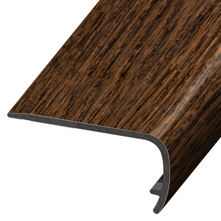 Nez de marche VersaEdge Standard PVC #141 Old World Oak - 1" (25.4 mm) x 2" x 94"