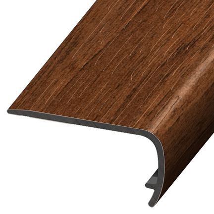 Nez de marche VersaEdge Standard PVC #2474 Dark Walnut - 1" (25.4 mm) x 2" x 94"