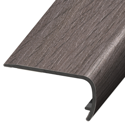 Stair Nose VersaEdge Standard PVC #3458 Royal Oak - 1" (25.4 mm) x 2" x 94"