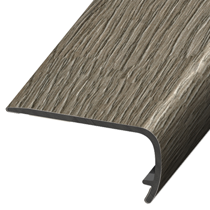 Stair Nose VersaEdge Standard PVC #3472 Mirage Grey - 1" (25.4 mm) x 2" x 94"