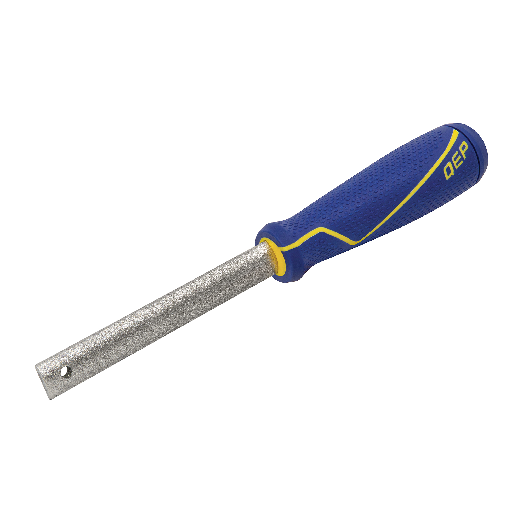 Diamond Grit File 12-3/4" with Co-molded Plastic Handle