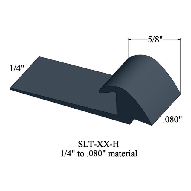 Slim Line Transition SLT 18 H - 1/4" to 0.080" Material #18 Navy Blue 12'