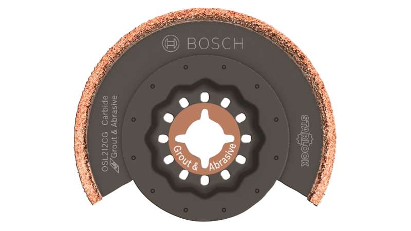 Oscillating Tool Blade Carbide with Grit Segment 2-1/2"