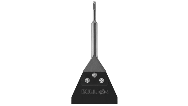 Floor Scraper Blade and Shank Bulldog Steel for SDS-plus hammer 5" x 11"