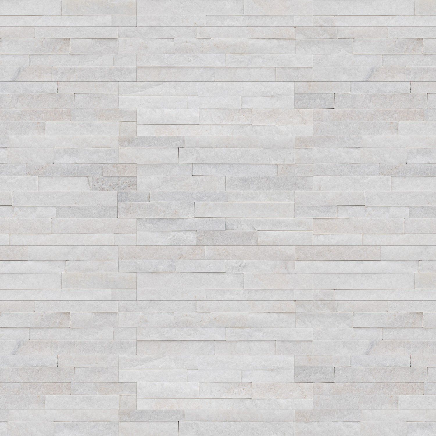 Wall Tiles Arctic White-Cool Splitface 4-1/2" x 16"