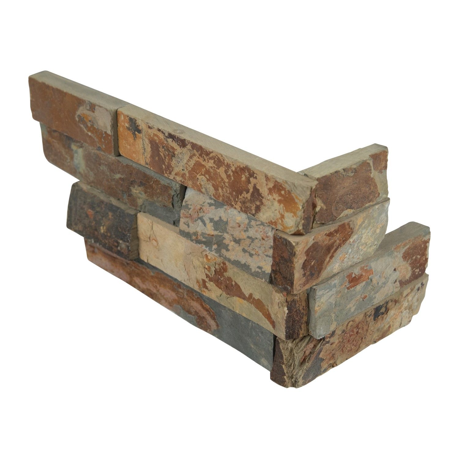 Wall Tiles California Gold Splitface Corner 6" x 18" x 6"