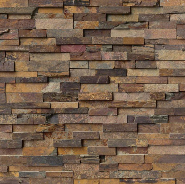 Wall Tiles RockMount California Gold Splitface 6" x 24"