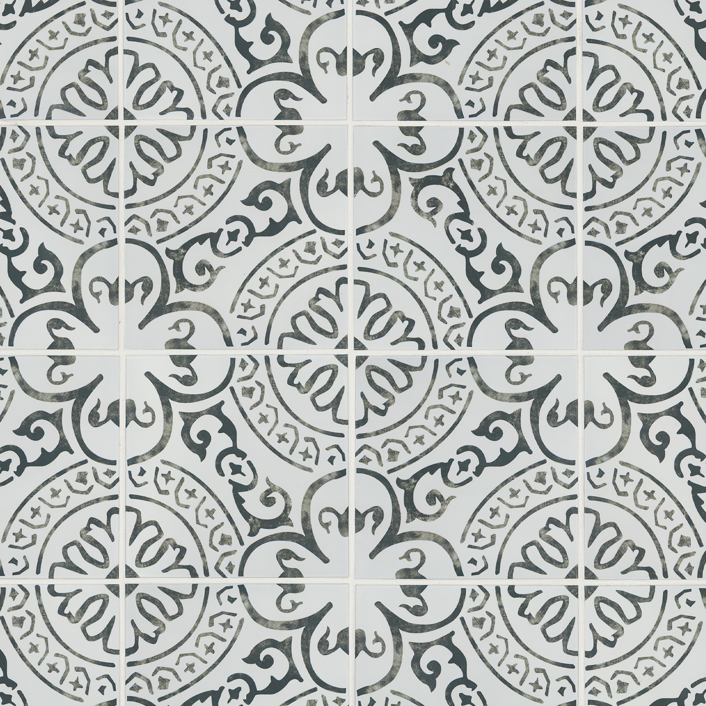 Floor Tiles Kenzzi Paloma Gray-Light Matte 8" x 8"