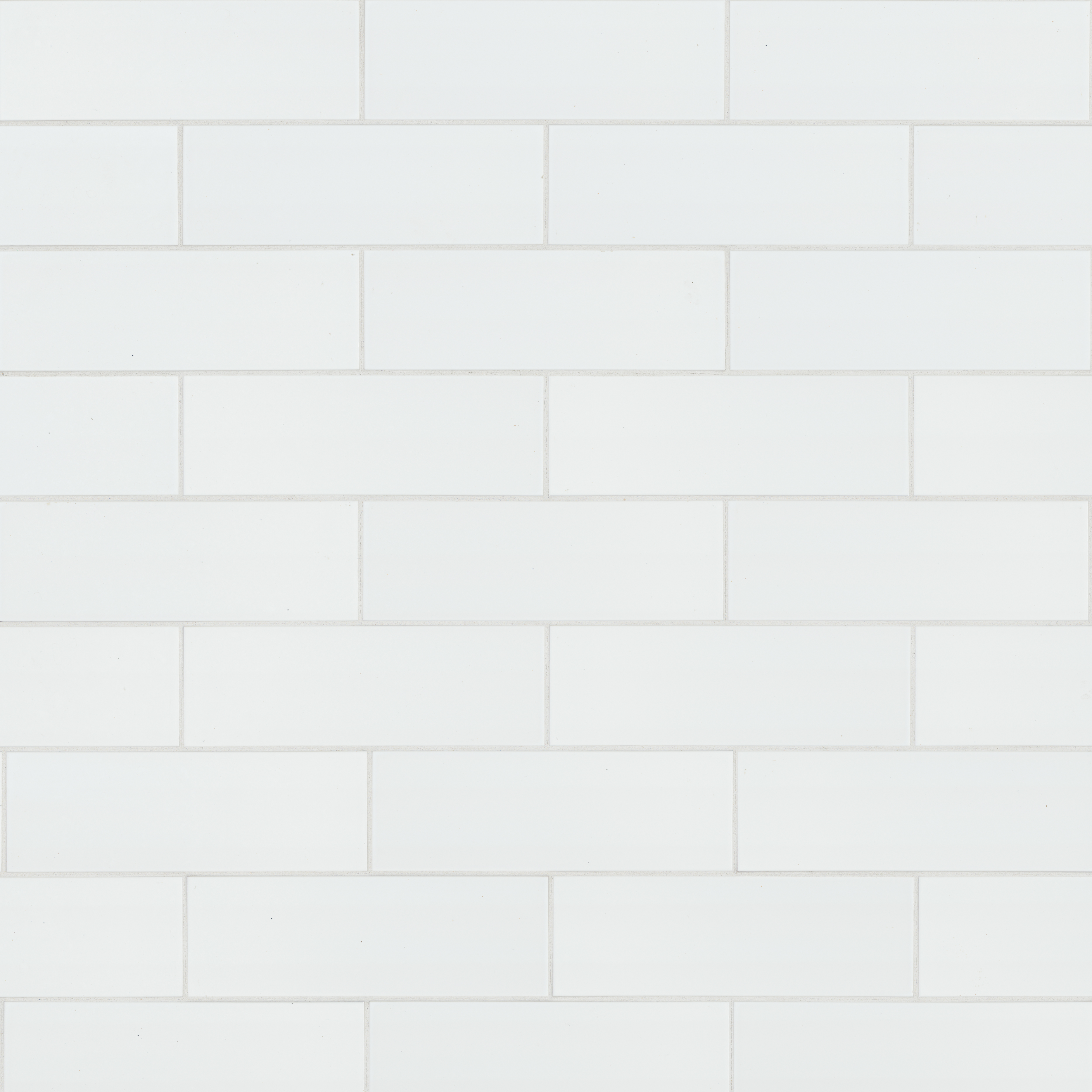 Tuiles murales Blanc-Cool Lustré 4" x 12"