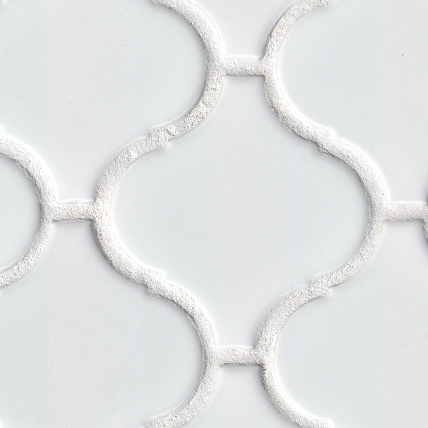 Mosaic Retro Bianco White-Cool Glossy 11-3/4" x 12-1/4"