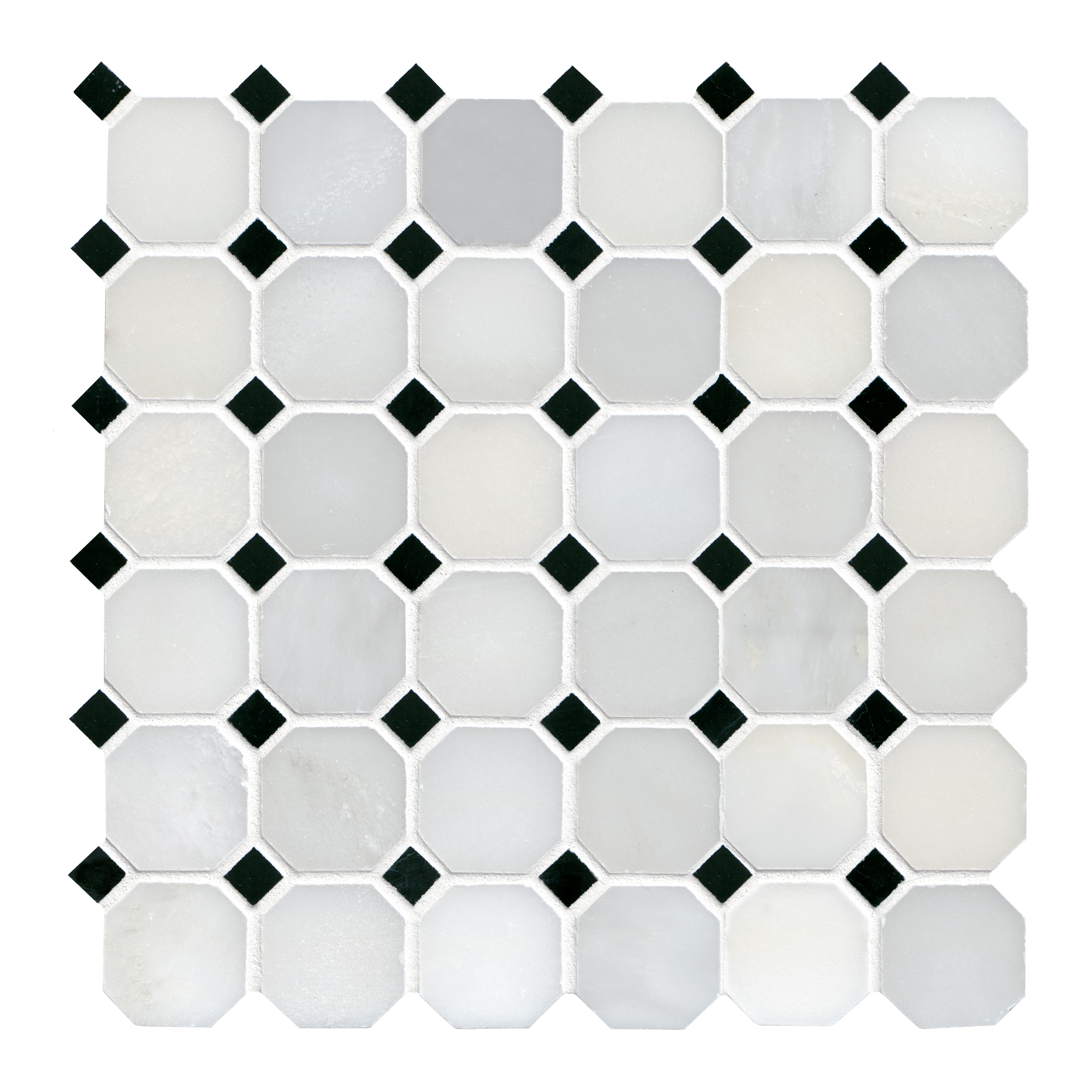 Mosaic Greecian White-Cool Polished 12" x 12"
