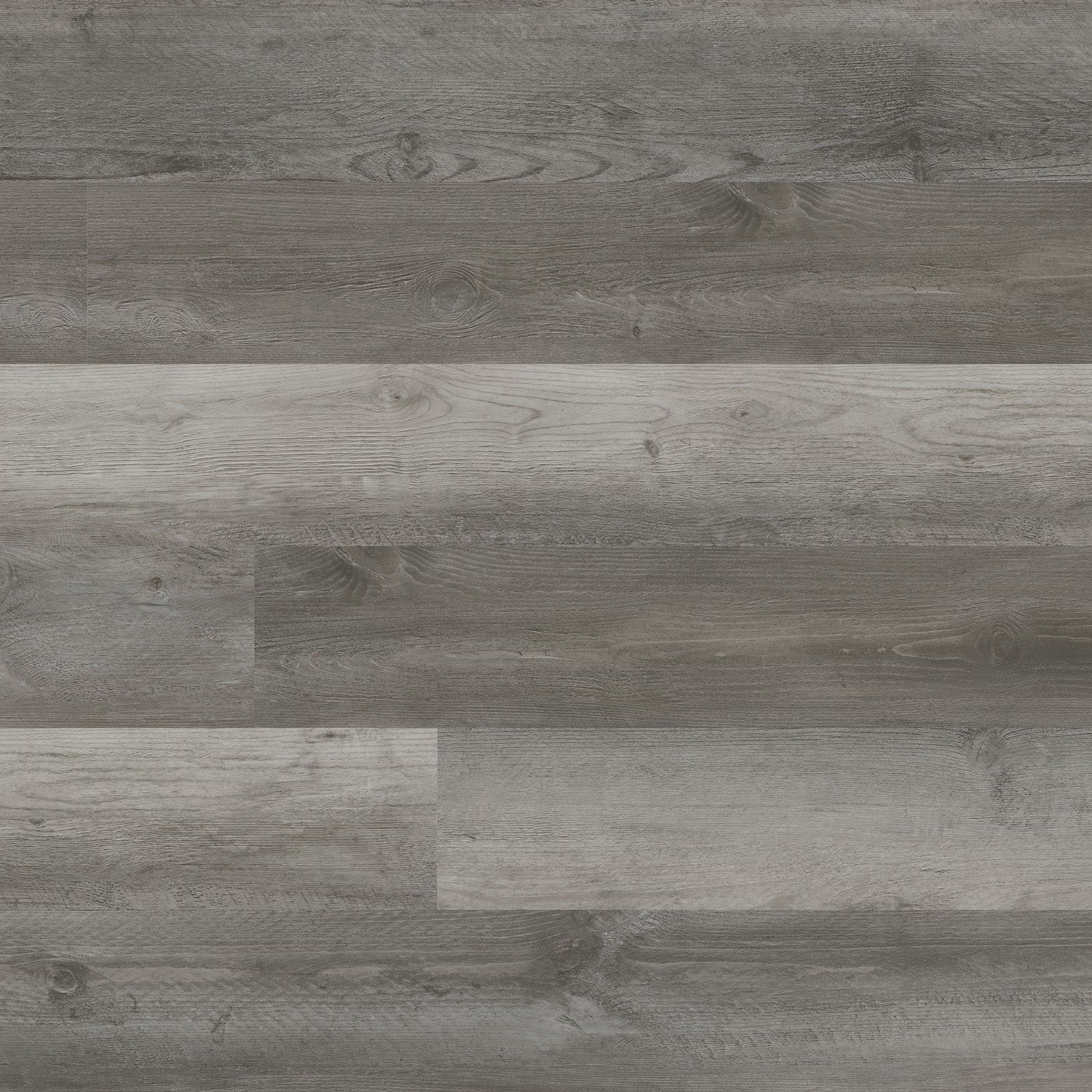 Planches de vinyle Katavia Woodrift Gray Collé au sol 6" x 48"
