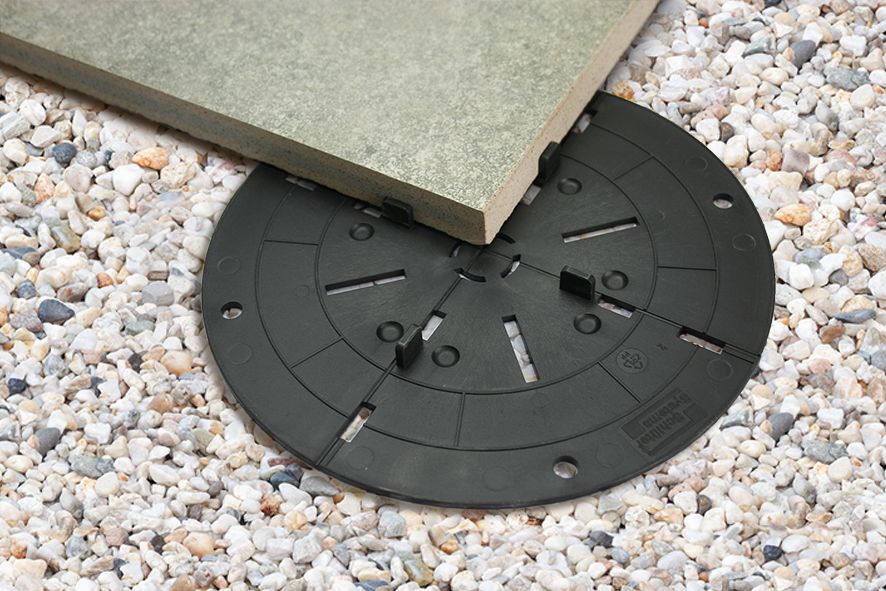 TROBA-LEVEL-PLA Extension pour support de dalle empilable 1-3/16" (30 mm)