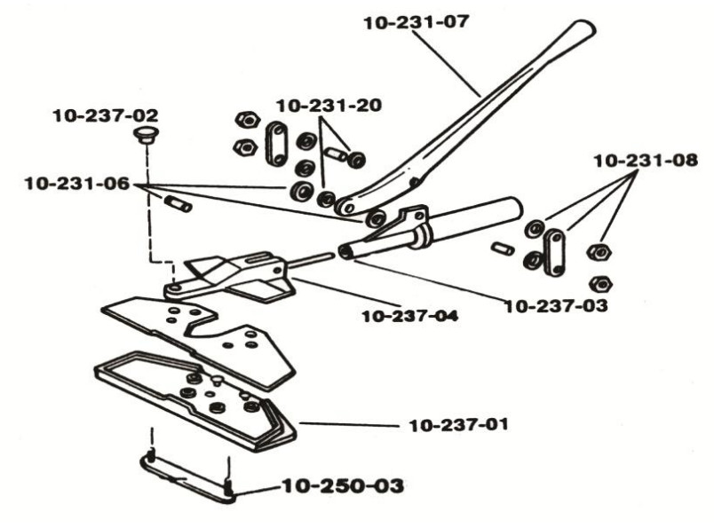 Pair of Connecting Links for 10-237