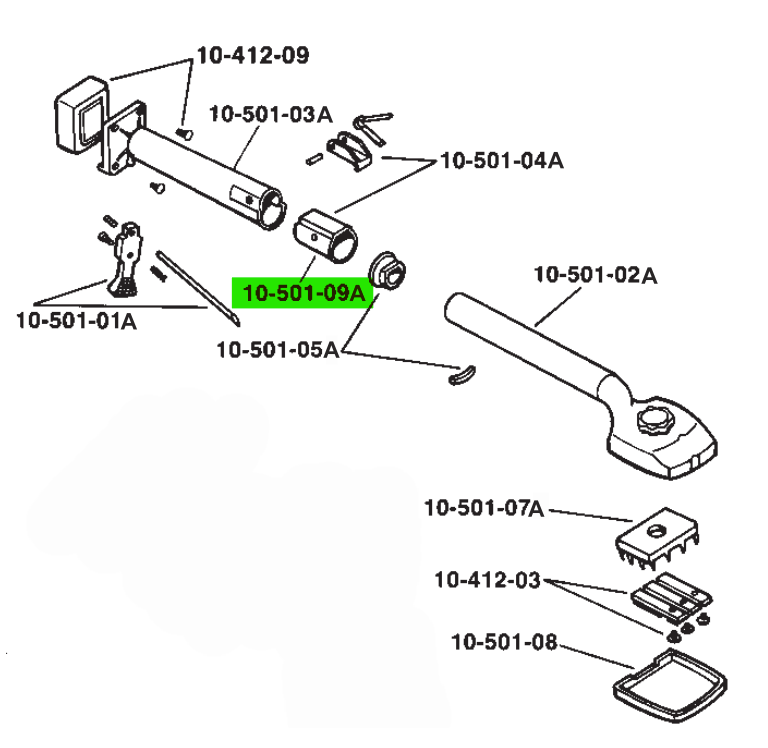 Anti-Rotation Ring for 10-501 GT