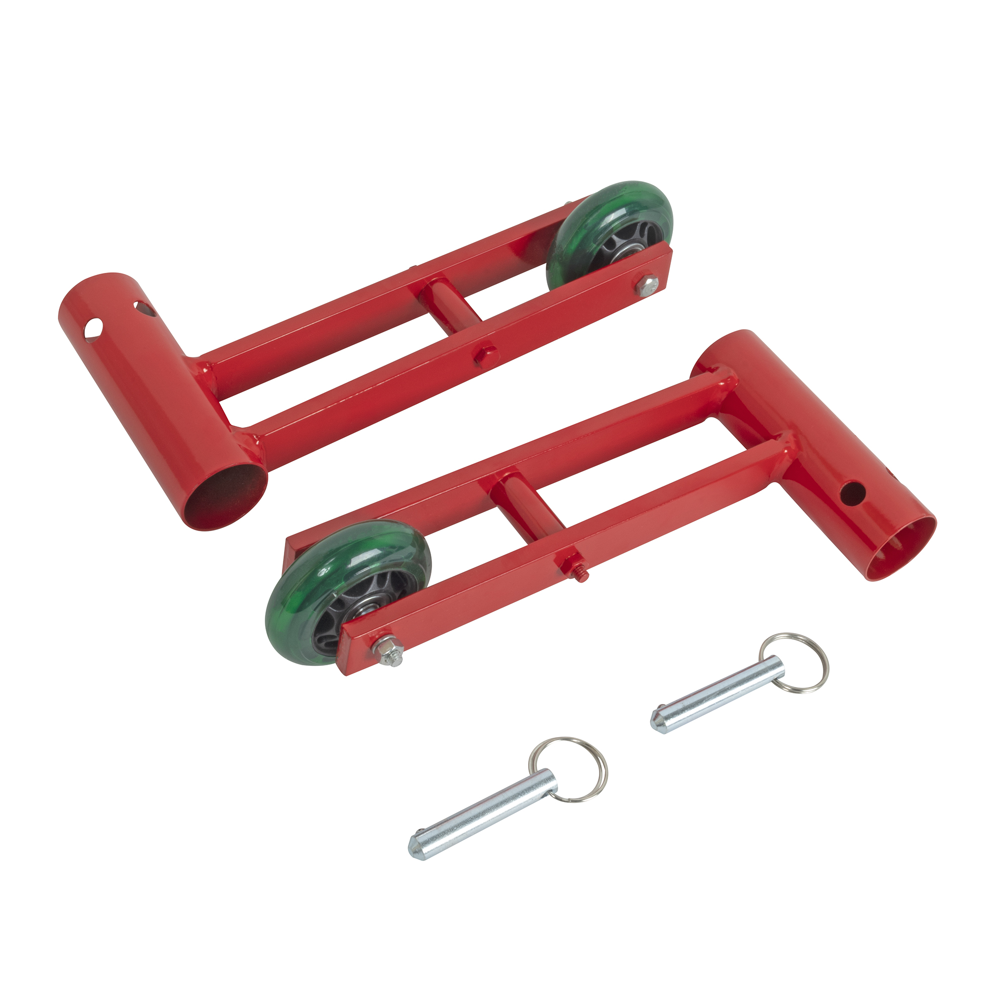 Kit d'assemblage des roues de transport de remplacement pour les rouleaux de sol 10-935, 10-950 et 10-952