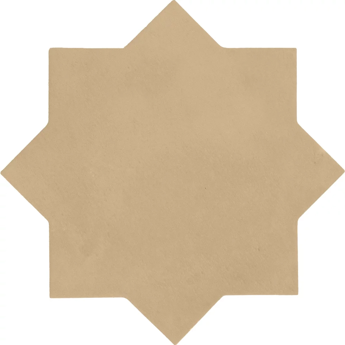 Mosaic Kasbah Star Fawn Matte 6.5" x 6.5"