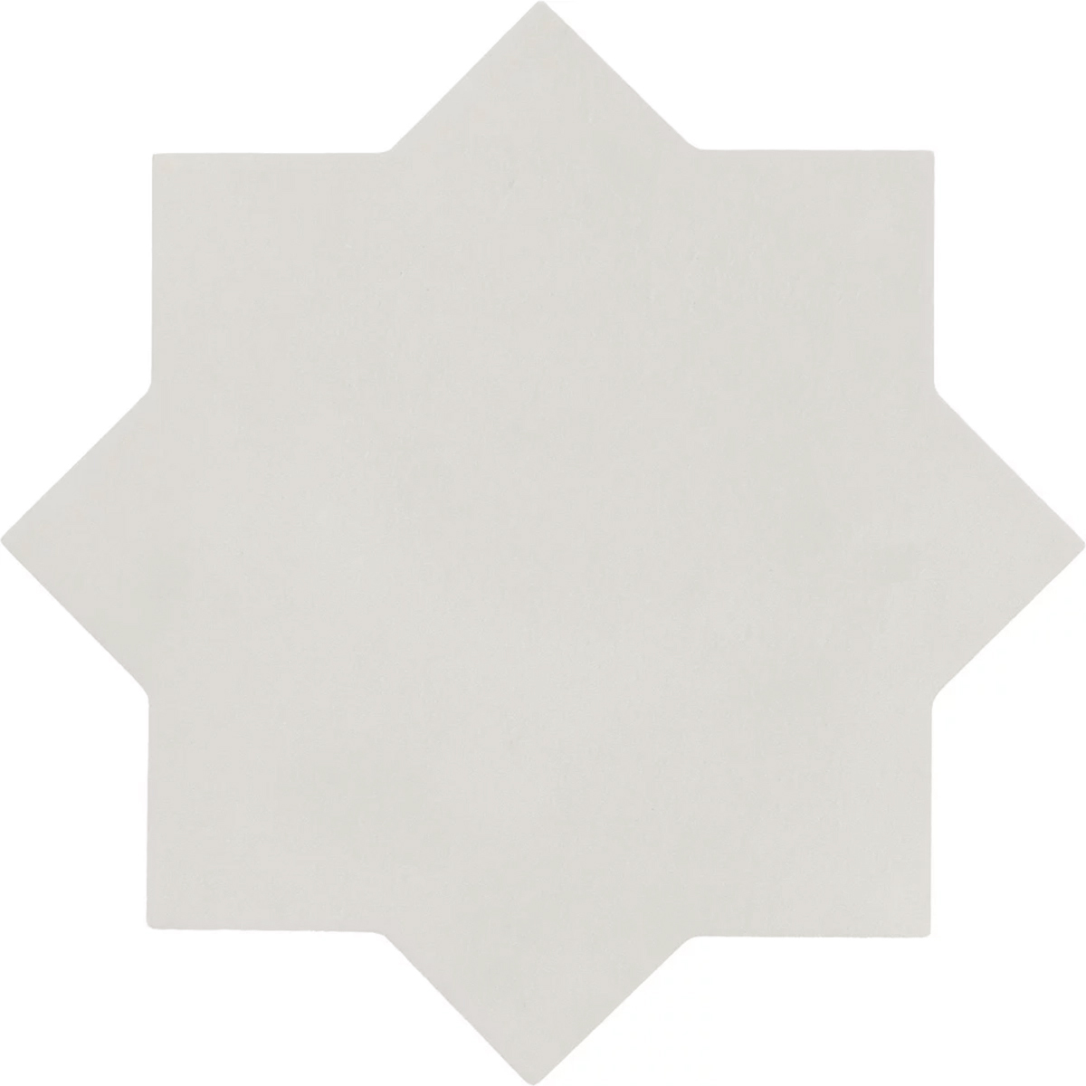Mosaic Kasbah Star Smoke Matte 6.5" x 6.5"
