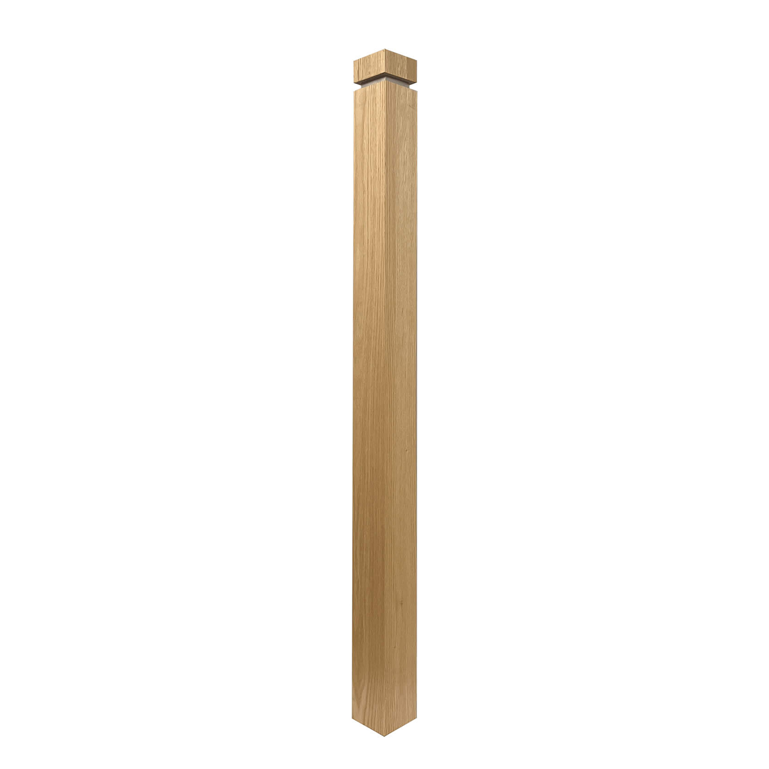 Fusion - Hardwood Red Oak Unfinished Stair Post Recess 3-1/2