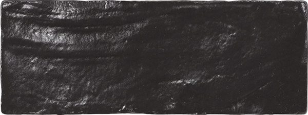 Wall Tiles Mallorca Black Glossy 3" x 8" (5.15 sqft)