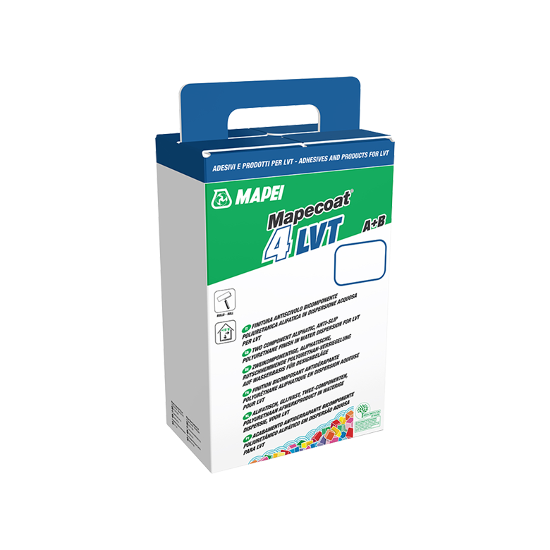 Mapecoat 4 LVT Anti-Slip Finish Kit Part A + B 10 Gloss 946 ml