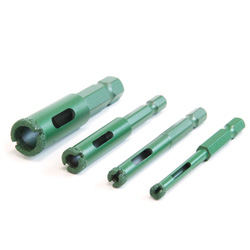 P4 Foret creux pour tuile et pierre 5/16" x 1/4"
