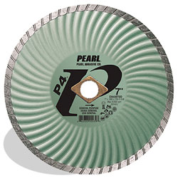 P4 Lame à segments à noyau ondulé pour usage général. contour de 8 mm 9" x 0.080" x 7/8". 5/8"