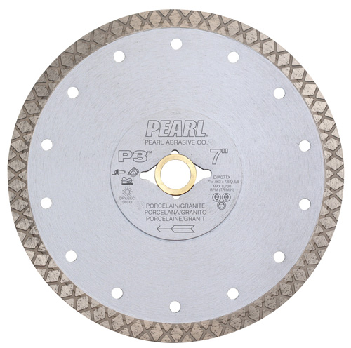 P3 Turbo-X Thin Turbo Mesh Blade 10" x 0.071" x 5/8", 20mm, 7/8"