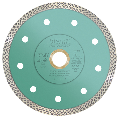 P4 Lame turbo à mailles. 10 mm Rim 4 1/2" x 0.048" x 7/8". 20 mm