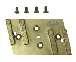 Tige de diamant. 4 segments comprends 3 vis HEX