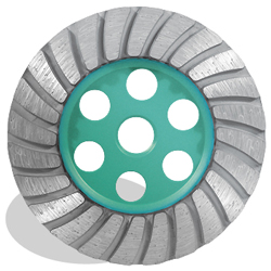 P4 General Purpose Turbo Cup Wheel, Coarse 5" x 5/8" - 11"