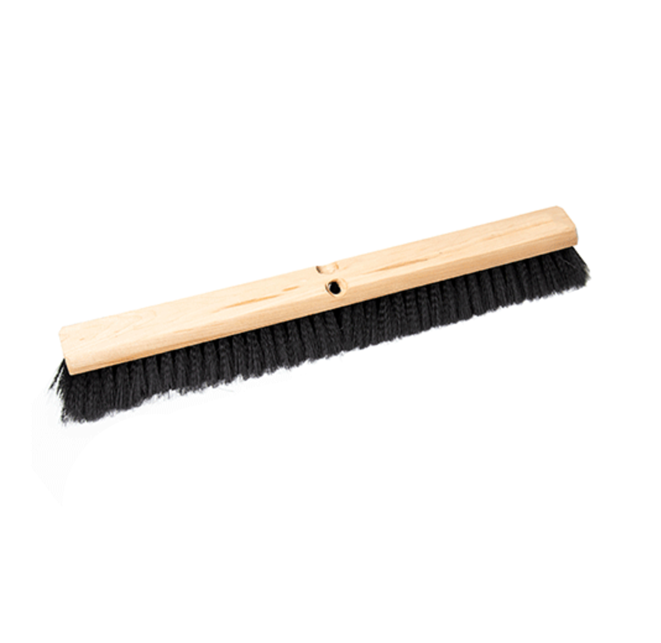 Brosse à balais PVC noir 2-1/2" x 24"