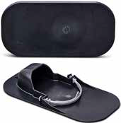 Pair of Shoes for Mortar Base with Elastic Strap