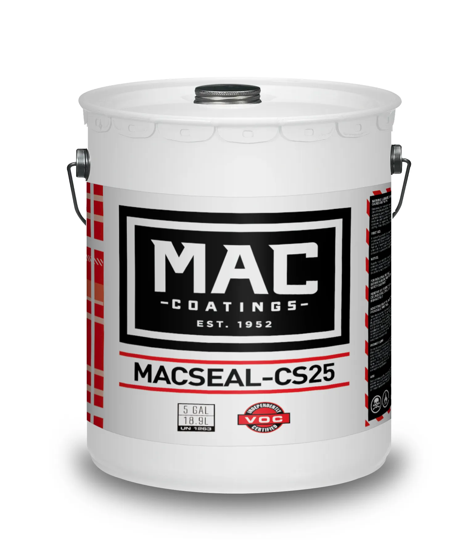 Acrylic Floor Sealer MACSEAL-CS25 Clear Glossy 18.93 L