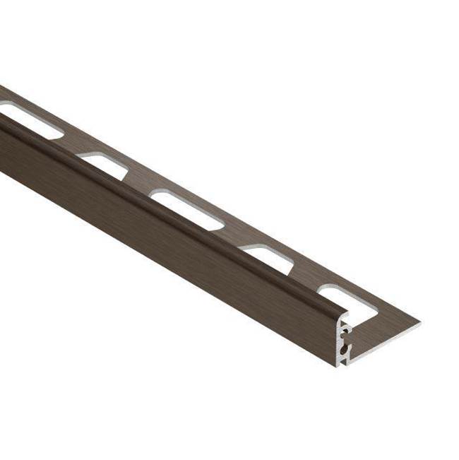 Schluter - JOLLY Wall Tile Edge Trim - Anodized Aluminum Polished