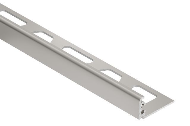 JOLLY Wall Tile Edge Trim Aluminum Classic Grey 1/2" (12.5 mm) x 8' 2-1/2"