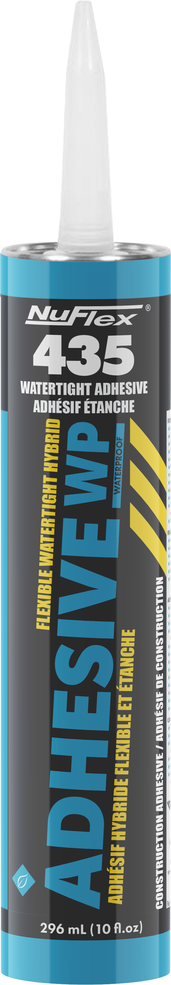 Adhésif hybride étanche à l'eau Nuflex 435 296 ml