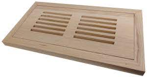 Flush Mount Wood Vent Maple - 4" x 10"